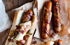 DIY Bacon-Wrapped Hot Dogs