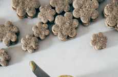 Black Sesame Sugar Cookies