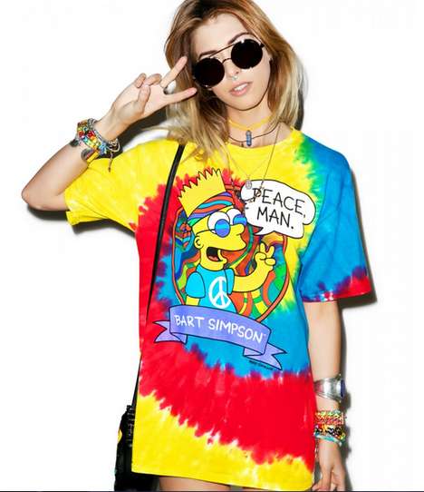 Psychedelic Cartoon Tees