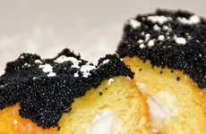 Caviar-Covered Snacks