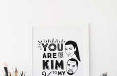 Pop Culture Romance Posters