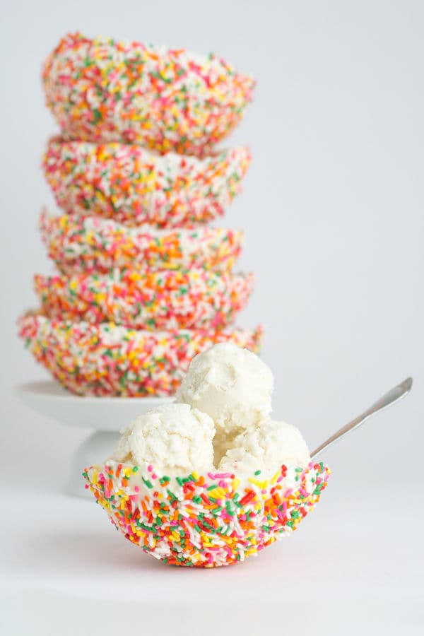 Edible Sprinkle Bowls