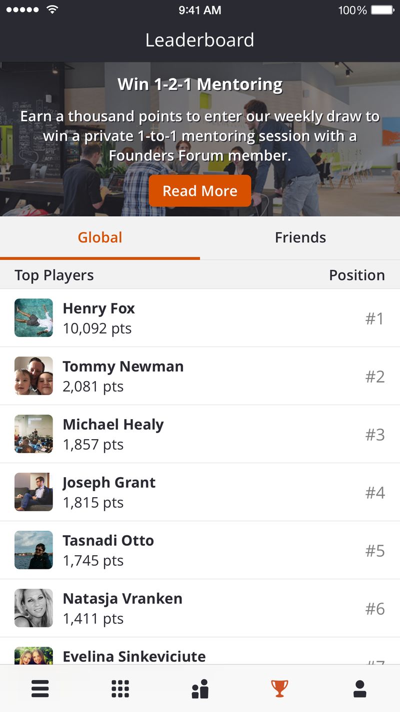 Entrepreneurial Mentoring Apps