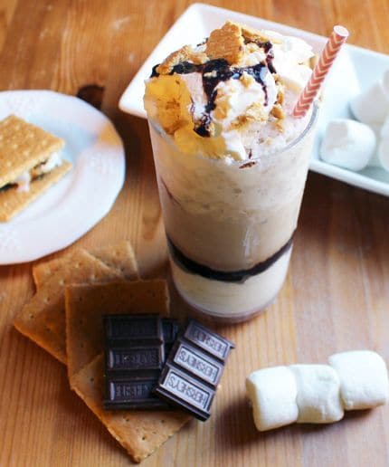 Alcoholic S'mores Coffee