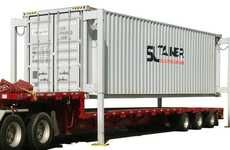 Self-Lifting Shipping Containers