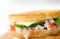 Cheesy Seafood Sandwiches