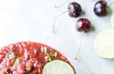 Grilled Cherry Salsa