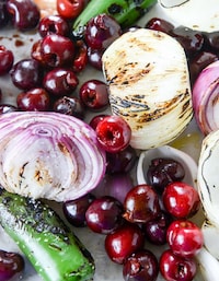 Grilled Cherry Salsa Image 4