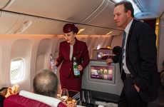 Gourmet Airplane Menus