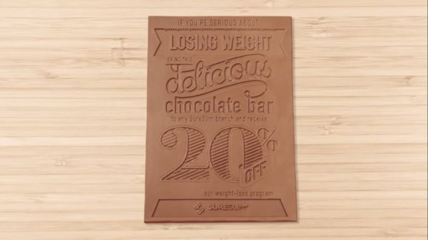 Health-Endorsing Chocolate Flyers