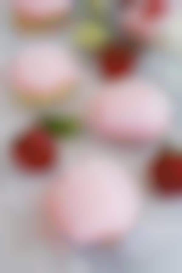 Boozy Strawberry Donuts