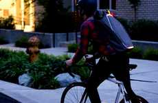 Luminous Backpack Indicators