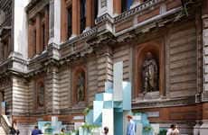 Pixelated Ceramic Installation