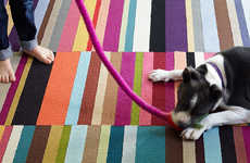 Upcycled Fishnet Carpets