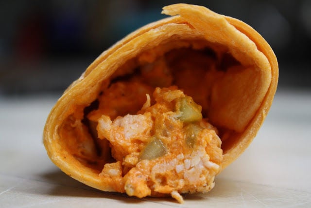 Convenient Buffalo Chicken Wraps