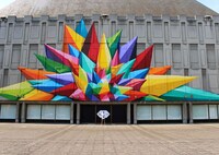 Colorful Geometric Street Art Image 3