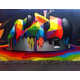 Colorful Geometric Street Art Image 6