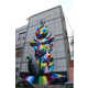 Colorful Geometric Street Art Image 7