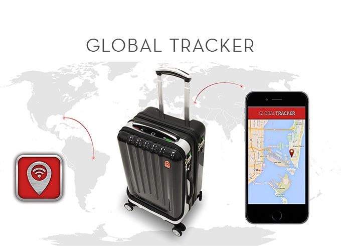 High-Tech Biometric Luggage