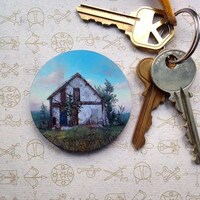 Circular Plexiglass Paintings Image 8