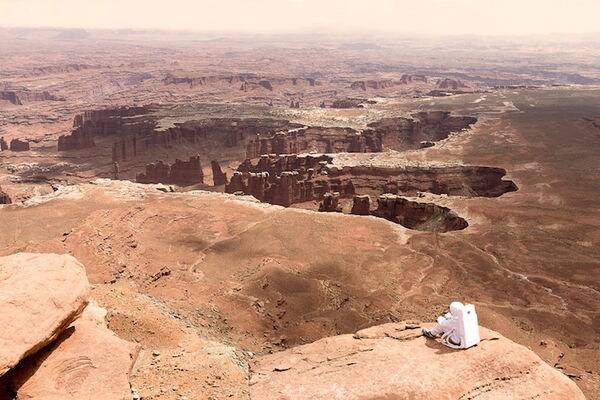 Mars Tourist Style Photography Image 2