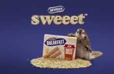 Breakfast-Delivering Squirrel Ads