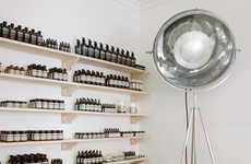 Distillery-Inspired Skincare Shops