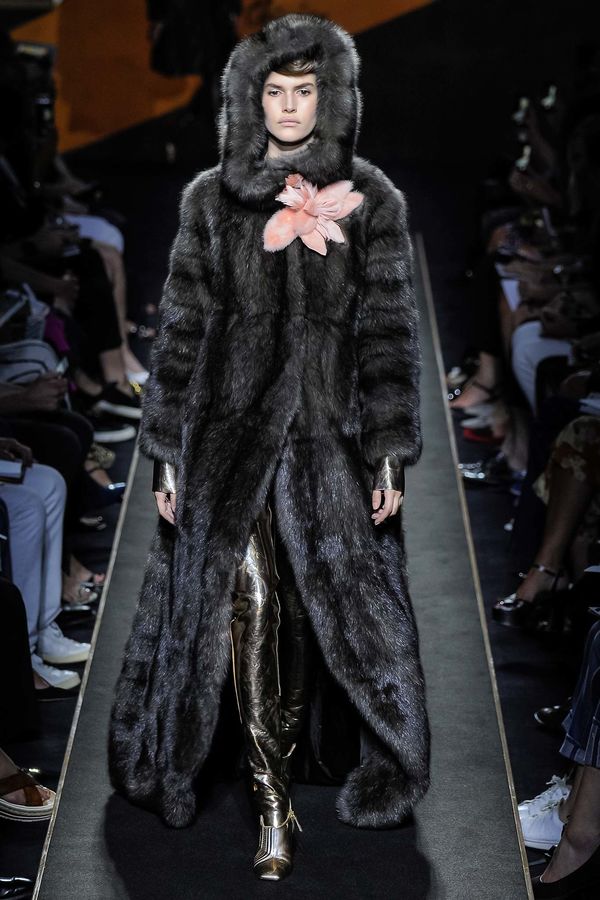 Exaggerated Fur Couture