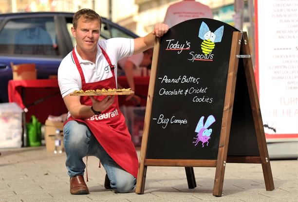 Insect-Infused Pop-Up Eateries