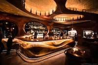 Curvaceous Wooden Bars Image 3