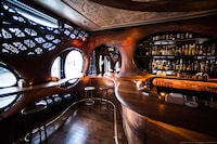 Curvaceous Wooden Bars Image 4