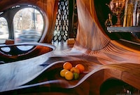 Curvaceous Wooden Bars Image 5
