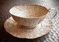 Literature-Made Tea Cups Image 7