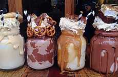 Overflowing Dessert Milkshakes