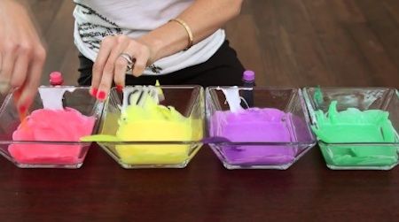 DIY Rainbow Putty