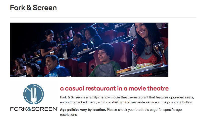 Family-Friendly Dine-In Theaters