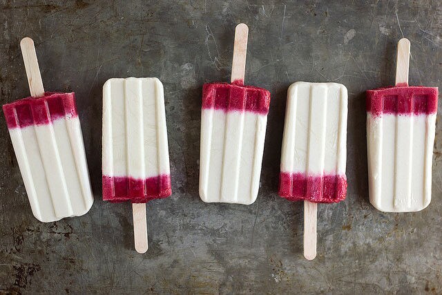 Floral Tahini Raspberry Treats