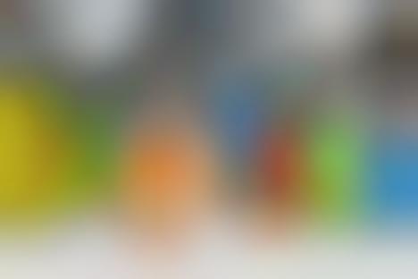 Cartoon Chemical Containers