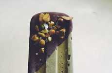Chocolate-Covered Avocado Popsicles
