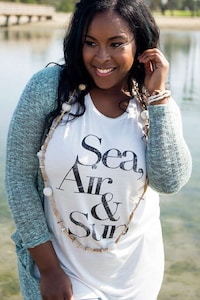 Curvy Mermaid-Inspired Clothing Image 2