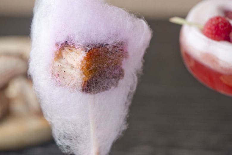 Meaty Cotton Candy Confections