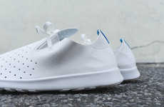 Minimalist Perforated Footwear