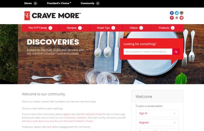 Foodie-Focused Social Networks