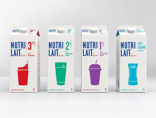 Simple Milk Carton Branding