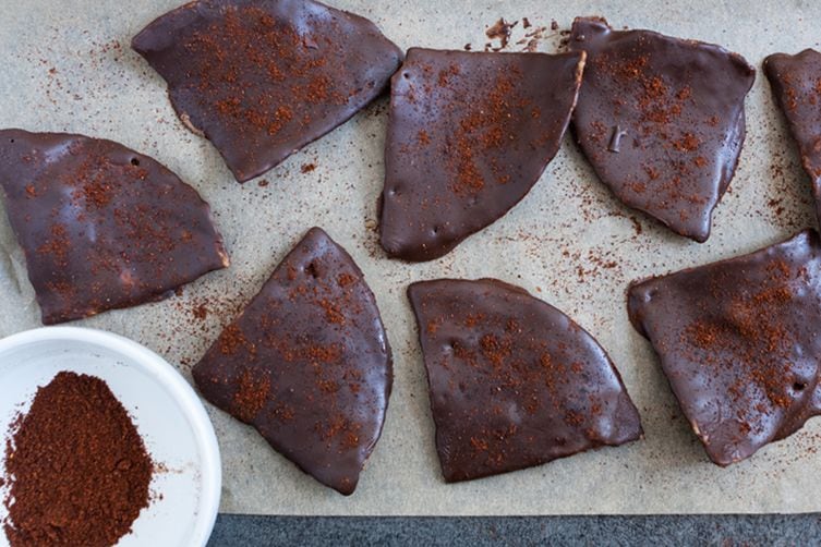 Chocolatey Tortilla Chips