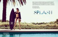 Elegant Poolside Editorials Image 2