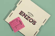 Nostalgic Pizzeria Branding