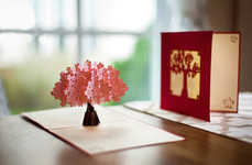 Laser Cut Pop-Up Cards