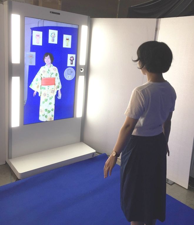 Virtual Kimono Fittings