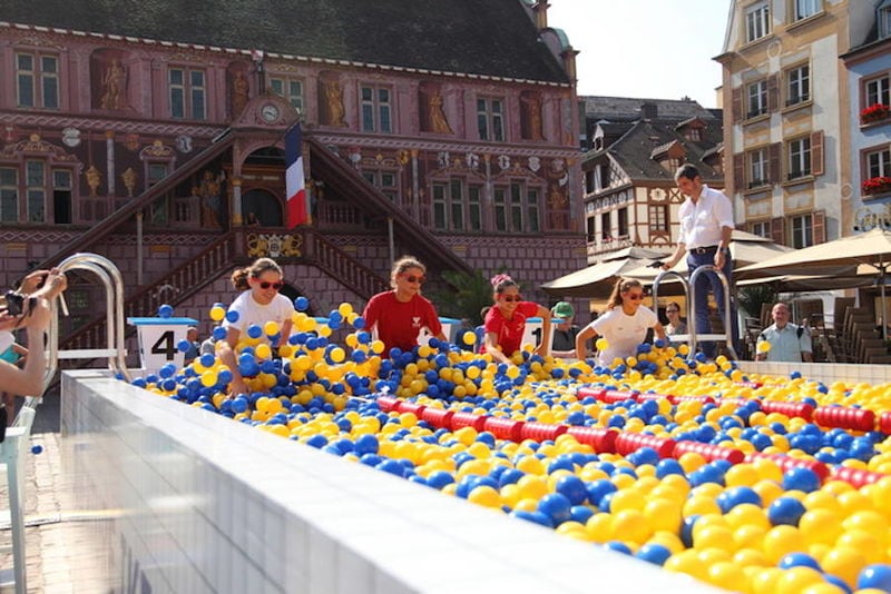 Giant Outdoor Ball Pits